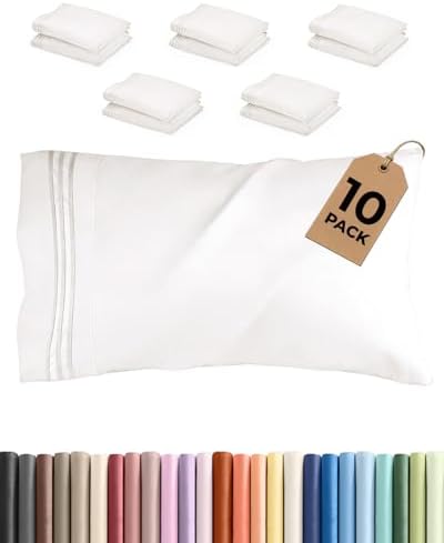 Queen Pillow Cases Set of 10 by CGKUnlimited