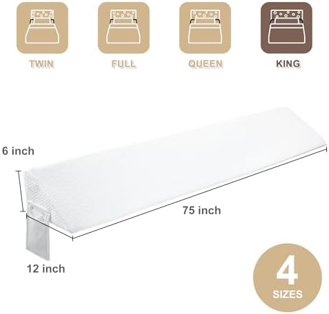 IFNOW King Size Bed Wedge Pillow - Image 7
