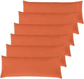 Elegant Comfort 6-Pack Solid Pillowcases 1500 Premium Hotel Quality Microfiber by ELEGANTCOMFORT
