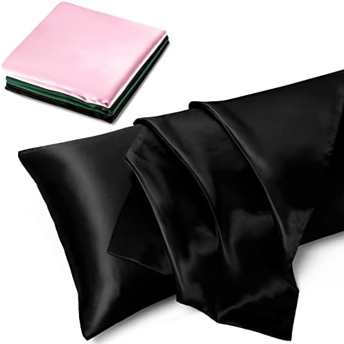 TREELY 1 Pack Satin Pillow Covers 20x48 Inches by treely