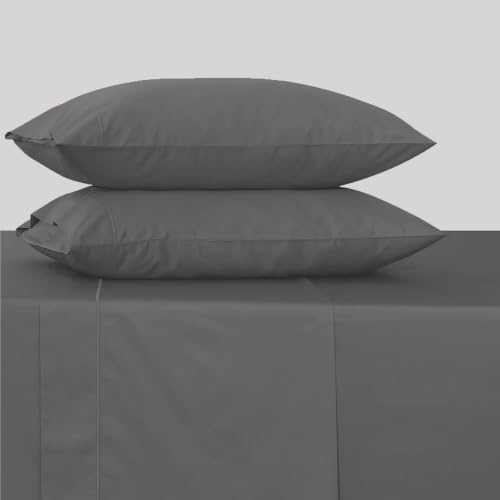 Feather & Stitch 100% Cotton Sateen 500 TC King Size Bed Sheet Set - Image 4