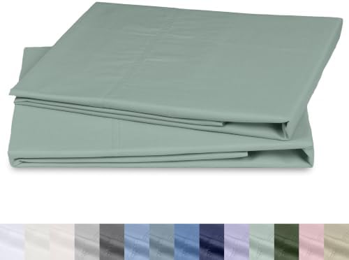 California Design Den 100% Organic Cotton 2-Pack Queen Pillowcases by CaliforniaDesignDen