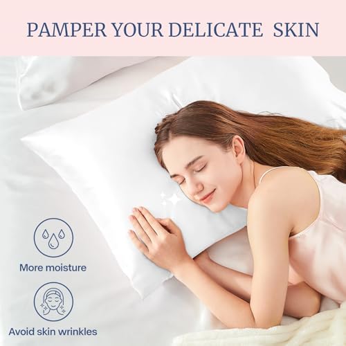 BEDELITE Satin Pillowcases, Standard Size 20x26 Inch - Image 3