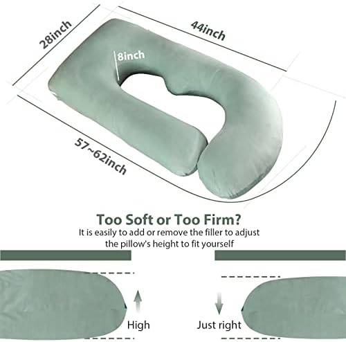 BATTOP Pregnancy Pillows for Sleeping- U Shaped Full Body Maternity Pillow - Image 6