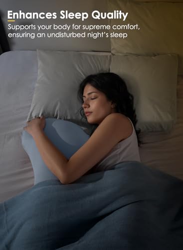 QUEEN ROSE Body Pillow for Side Sleepers, Cooling S Shaped Hug Pillow - Image 3