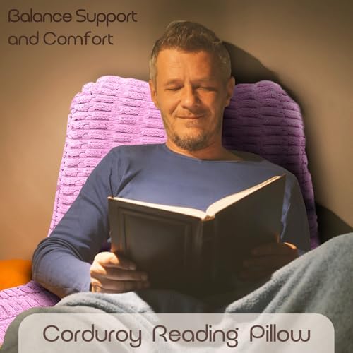 Reading Pillows for Bed Back Rest Pillow for Sitting up - Image 2