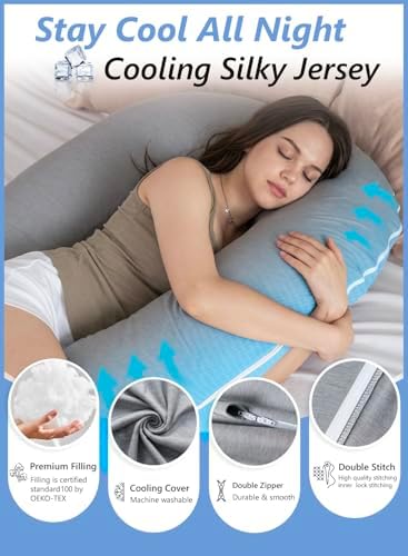 Meiz Question Mark Body Pillow for Adults & Couples - Image 5
