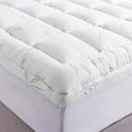 WhatsBedding Mattress Topper Queen, Soft Pillow Top Mattress Topper by WhatsBedding
