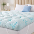 SHOUREN 4 Inch Mattress Topper Queen Size, 2100 GSM Pillow Top by SHOUREN