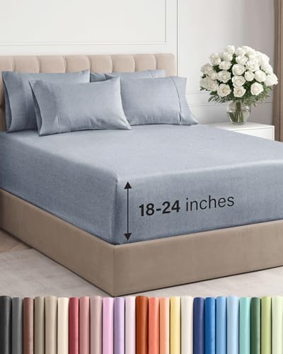 Extra Deep King Sheet Set by CGKUnlimited