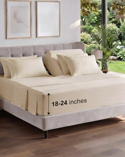 Extra Deep Flex Top Split Head King Sheet Set by CGKUnlimited