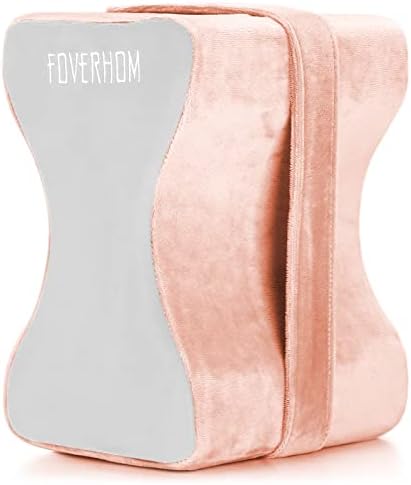 foverhom Memory Foam Knee Pillow Orthopedic Leg Support Pink by Foverhom