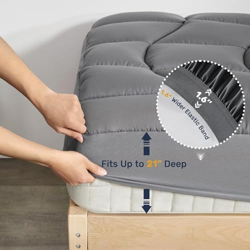 Unikome California King Mattress Pad Waterproof - Image 6