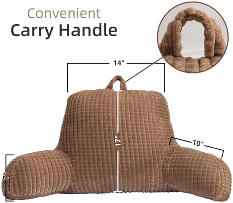 A Nice Night Khaki 17" Bed Wedge Pillows - Image 2