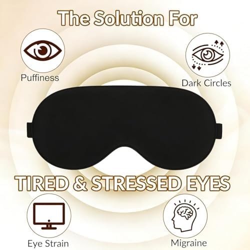 100% 6A Mulberry Silk Sleep Mask - Image 2