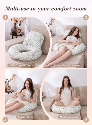 INSEN Wedge Pillow Set for Sleeping and After Surgery, Use for Acid Reflux - Image 2