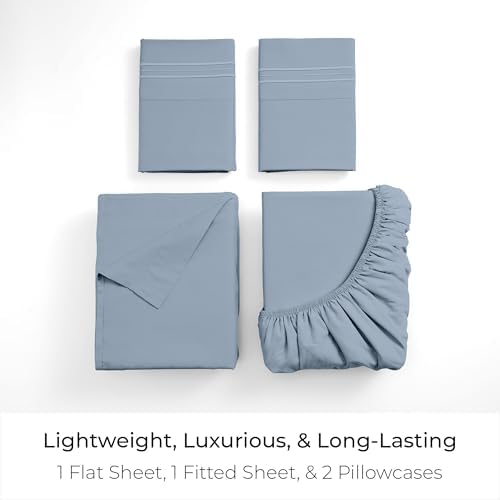 Mellanni Iconic 4-Piece, Ultra Soft Sheet Set - Image 3