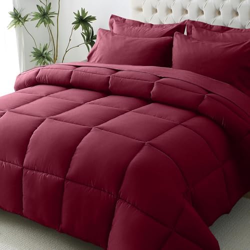 JOLLYVOGUE California King Comforter Set, Ultra-Soft Bed in a Bag Cal King Size by JOLLYVOGUE