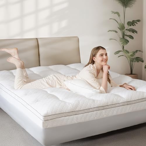 Dual Layer 3 Inch Memory Foam Mattress Topper California King Size, 2 Inch - Image 6