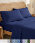 California Design Den 100% Organic Cotton King Sheets Deep Pocket Set by CaliforniaDesignDen