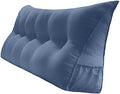 Peachwell Handmade Headboard Pillow-Queen Wedge Support Large Bolster Cushion by PEACHWELL