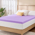 MLILY 3 Inch Full Lavender Infusion Memory Foam Mattress Topper by MLILY
