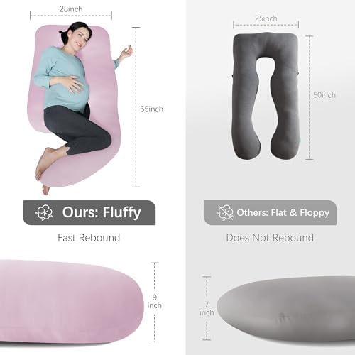 MOON PARK Pregnancy Pillows for Sleeping - Image 7