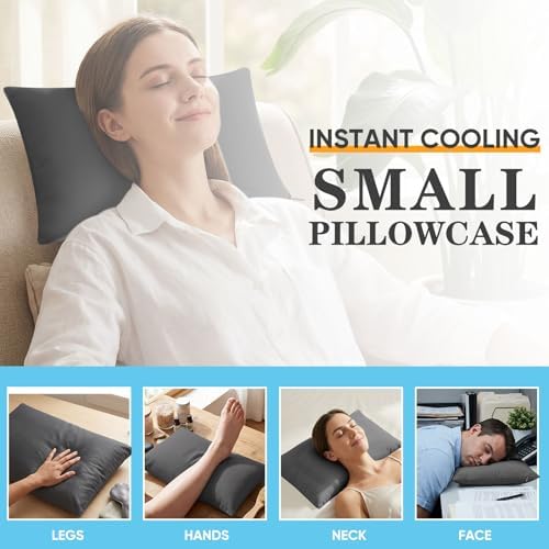 Hahafelt 2 Pack 13"x18" Cooling Small Pillowcase - Image 5