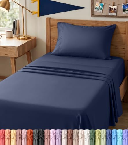 Twin XL Sheets Set, 3 Pieces 16" Deep Pocket Hotel Luxury Sheets by UTOPIABEDDING