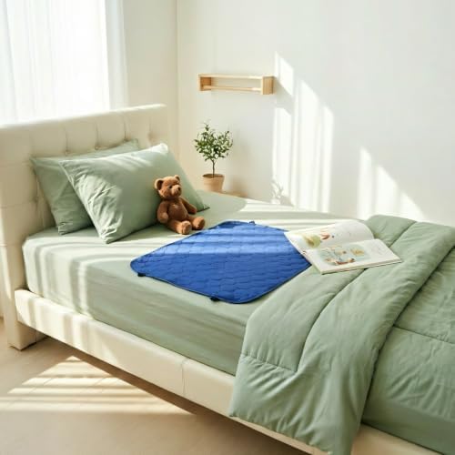 Careboree Washable Waterproof Bed Pads, Extra Absorbent 18”x24” (3 Pack - Image 4