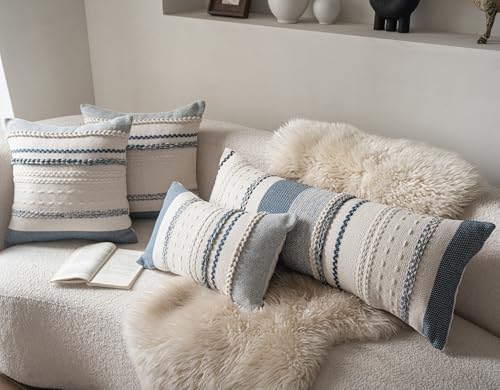 Cethom Boho Lumbar Pillow Covers 14x36 Inch Long, Accent Cushion Cover - Image 2