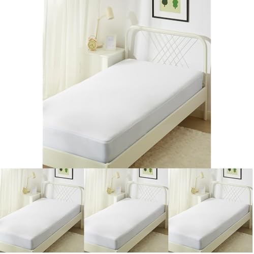 Amazon Basics Waterproof Mattress Protector, Full Size, 18-Inch Deep Pocket by AmazonBasics