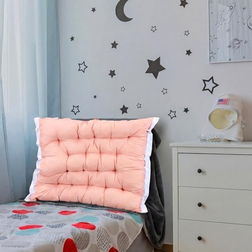 Threehoney Extra Large Dorm Bed College Headboard Pillow - Image 6