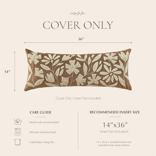 BlissBlush 14x36 Lumbar Pillow Cover - Image 6