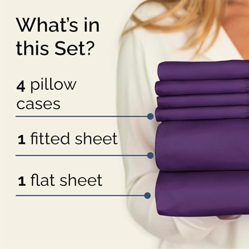 Queen 6 Piece Bed Sheet Set - Image 2