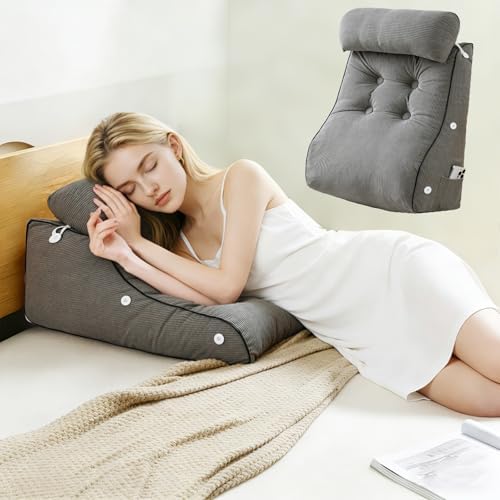 Wedge Pillow – Reading & Bed Rest Pillow by Bcareself