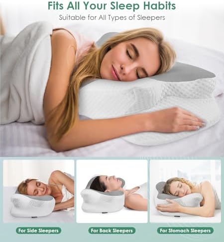DONAMA Cervical Pillow Ergonomic Memory Foam Pillow - Image 6