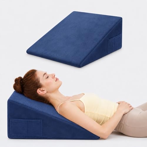 OAISZ Wedge Pillow for Sleep Apnea, 7.5-Inch Memory Foam Top by OAISZ