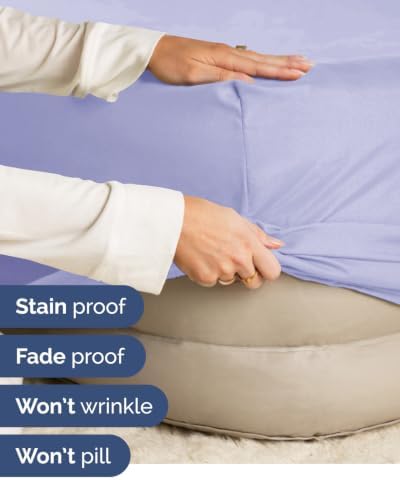 CGK Linens 2 Pack Extra Deep Twin XL Fitted Sheets - Image 5