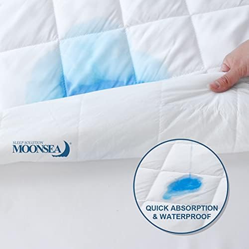 Waterproof Split California King Mattress Protector Pad - Image 5