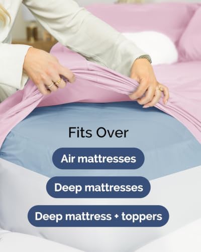 CGK Linens 2 Pack Extra Deep King Fitted Sheets - Image 7