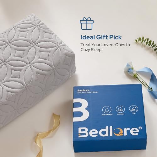 BEDLORE Waterproof Mattress Protector, Twin Size Mattress Pad - Image 5