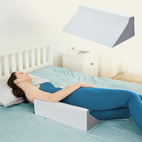 Wedge Pillow for Sleeping, Body Positioner for Side Sleepers by Touchutopia