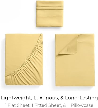 Mellanni Iconic 3-Piece, Ultra Soft Sheet Set - Image 3