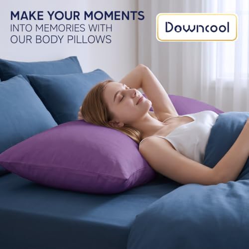 DOWNCOOL Large Body Pillow Insert- Breathable Full Body Pillow - Image 4