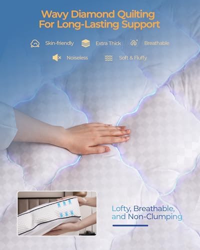 Kayfia 3 Inch TwinXL Memory Foam Mattress Topper - Image 4