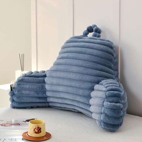 Large Reading Pillow for Adults, Back Support Pillow for Sitting Up in Bed - Image 4