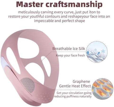Graphene V-Line Neck Lifting Mask Jaw Support Sleeping Face Tape - Image 2