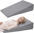 Vekkia 34" Extra-Long Wedge Pillow, 7.5" Bed Wedge Pillow by Vekkia