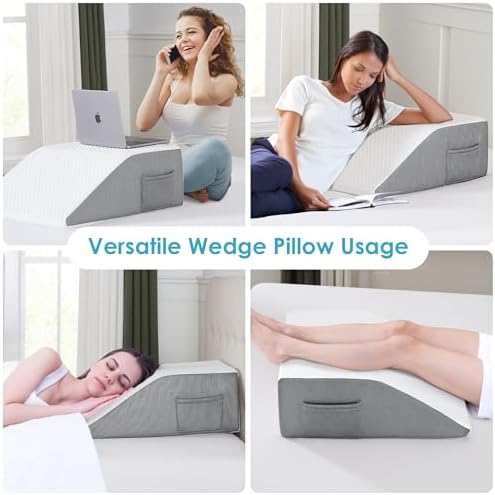 Cozymaker 10-inch Adjustable Leg Elevation Pillows - Image 4